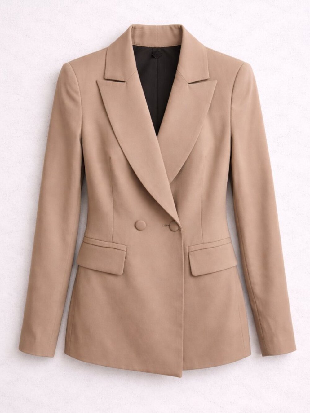 Pretty Little Thing Women's Double Breasted Oversized Boxy Fit Blazer Size 10
